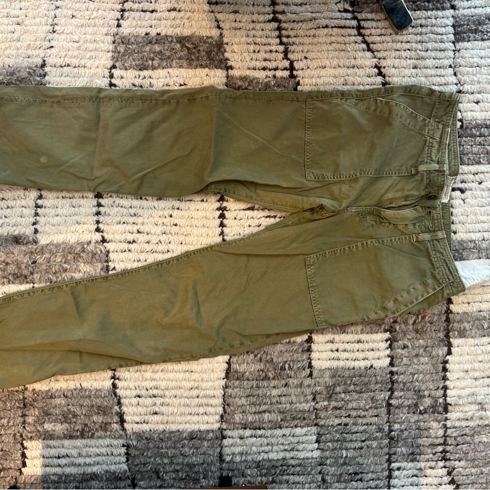 Current Elliot army green jeans
